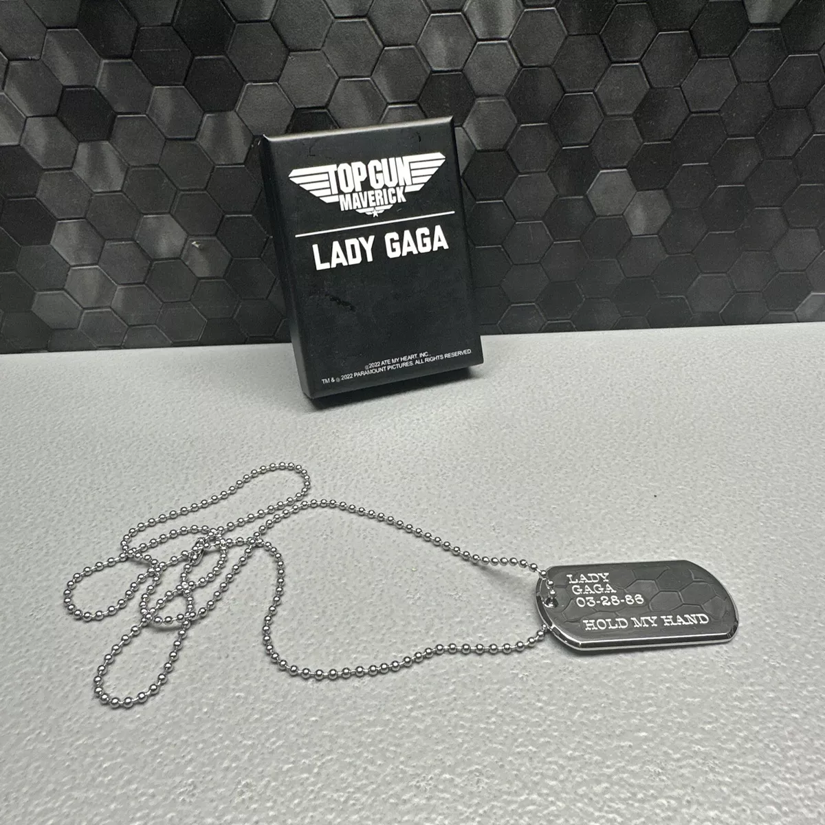 Top gun dog tag top