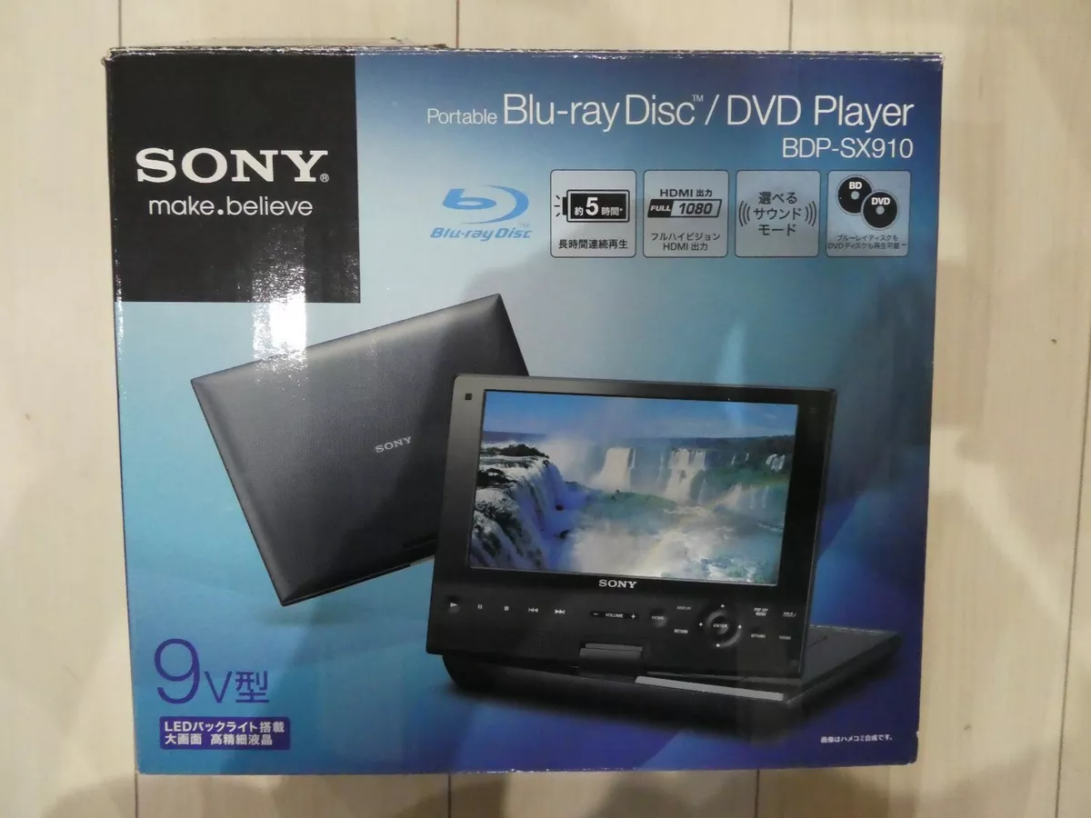 Disque Blu-ray portable / lecteur DVD Sony BDP-SX910 livraison du Japon