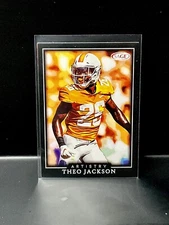 2022 Sage Artistry Black Theo Jackson #28 Rookie RC - Tennessee Titans