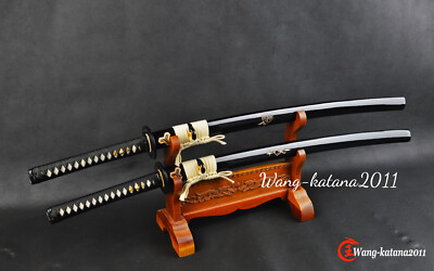 2PCS Sharp Devil Bride Kill Bill Swords Set Japanese Samurai