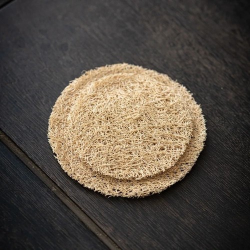 Loofah Fibre Teapot Pad Round Loofah Mat Teaware Tea Cup Mat Tea - Picture 7 of 16