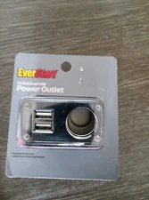 EverStart 12-VOLT DUAL USB POWER OUTLET / PORT Protection CAR TRUCK SUV RV VAN