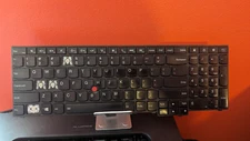 Replacement key from genuine US Keyboard FRU #004Y2387 from Lenovo T560