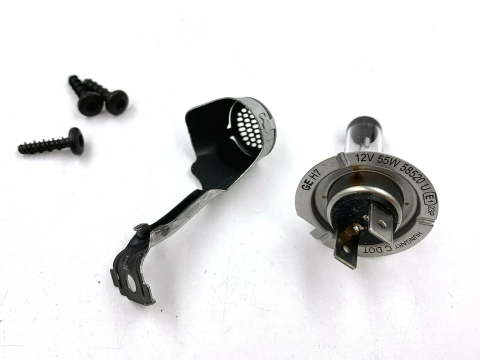 OEM 13-17 Volkswagen CC High Beam GE H7 Halogen Bulb w/ Mesh Cap & Screws - Image 2 of 2