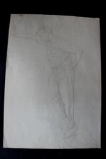 DDR Maler Professor Peuker Wolfgang Bleistift Zeichnung Original  Studien