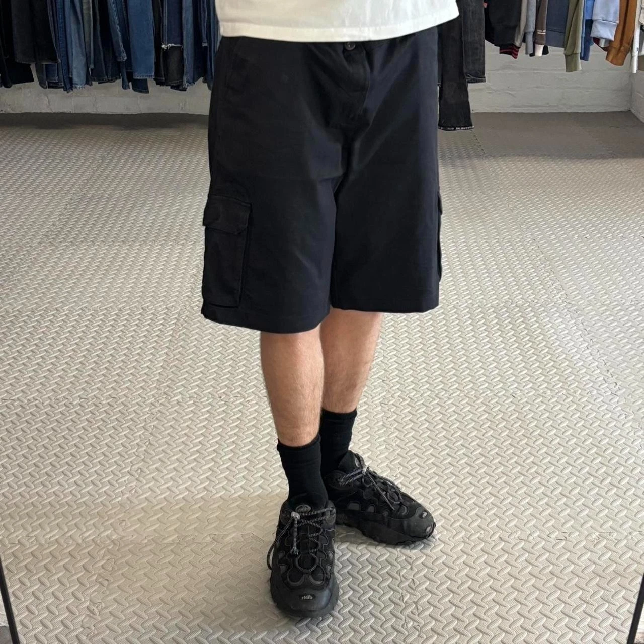 Vintage Dickies baggy cargo shorts utility army shorts