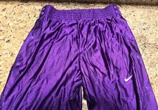 Men's Nike Tear Away Pants Purple XXL Basketball Gym Training VTG 2001