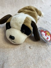 Ty Beanie Baby - Bernie the St. Bernard Dog - 1996