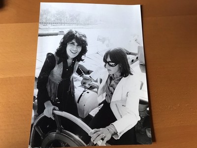 GILBERT MONTAGNÉ und ESTHER GALIL - ORIGINAL PRESSEFOTO 18x24cm