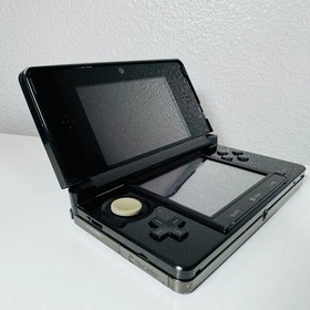 Nintendo 3DS Console Cosmo Black w/ Accessories - USA Seller