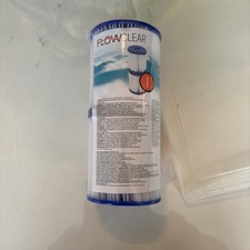 Bestway Flow Clear Type II Swimming Pool Pump Filter Cartridges, 2-Pack