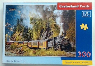 Castorland Puzzle 300 Teile - Steam Train Trip - Castor 030446