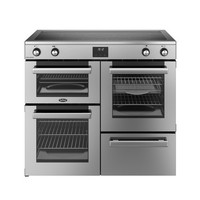 Belling Cookcentre 100cm Induction Range Cooker S. Steel 100E Grade C