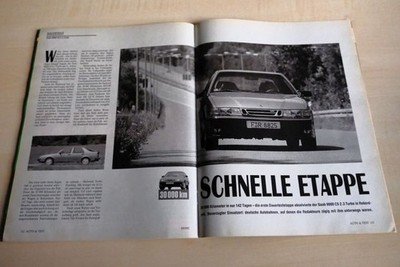 MOT 20/1992 Wirklich gut? Saab 9000 CS 2.3 Turbo mit 195PS im 30TKM-Dauertest (Z
