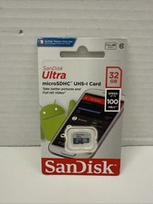 SanDisk Ultra MicroSDHC UHS-I 32GB Memory Card Speed up to100MB/s