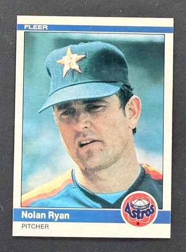 1984 Fleer Baseball #239 Nolan Ryan Houston Astros - NM-MT
