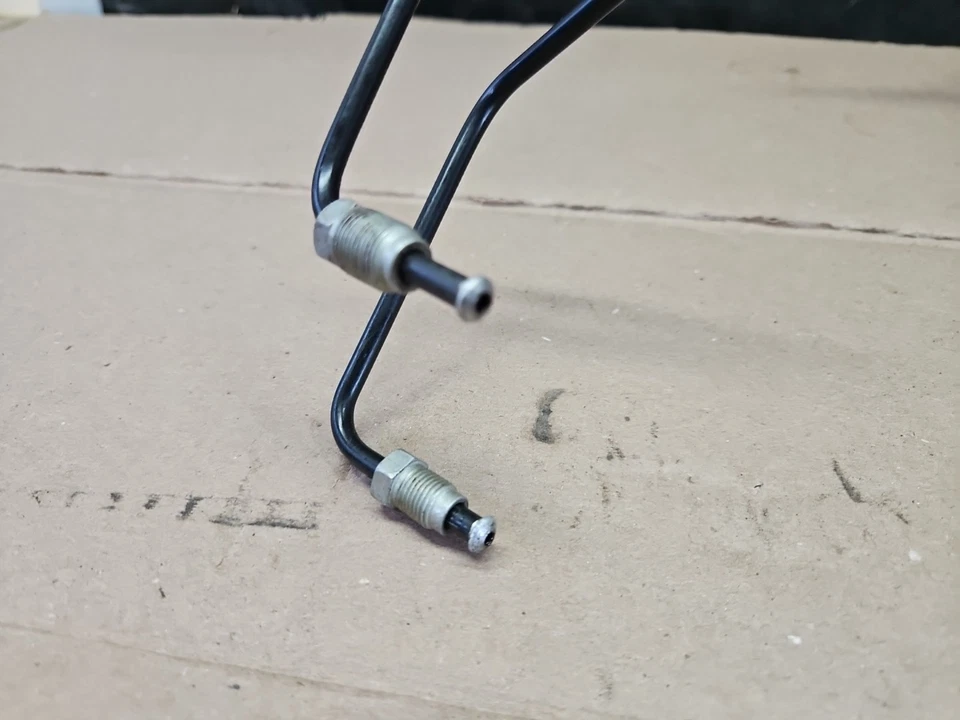 06-13 BMW E90 E91 E92 Rear L&R Brake Lines from Hydraulic Unit 34326764049 - Image 3 of 4