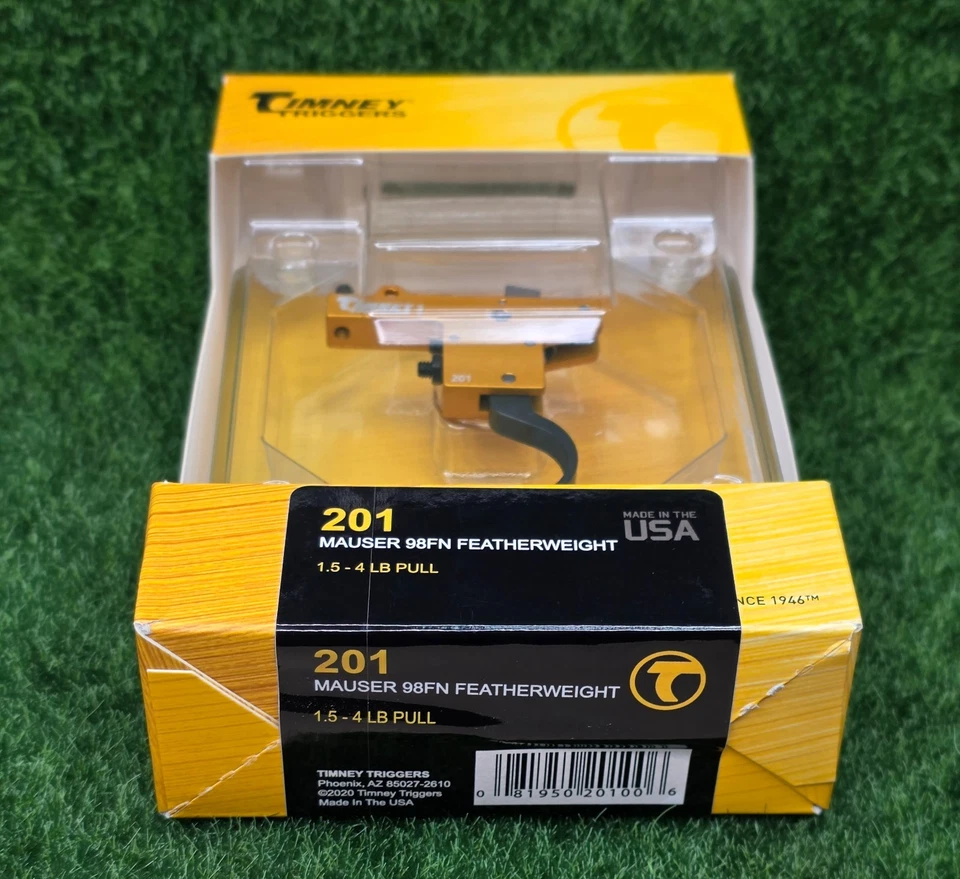 Timney Triggers MAUSER FEATHERWEIGHT 98FM FM-98 Curved Trigger - 201 - Image 2 of 4