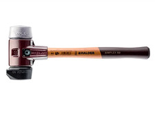 Halder 19.29 in. Simplex Mallet with Aluminum & STAND-UP Black