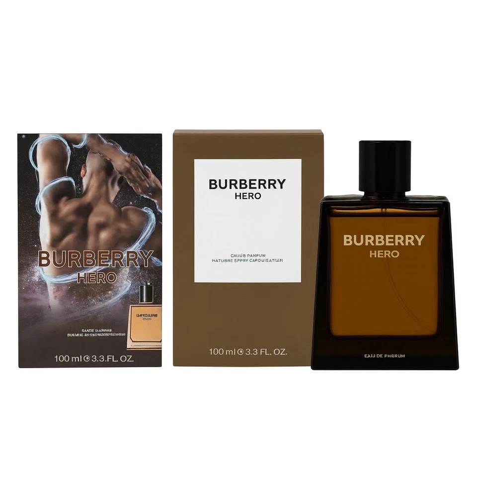 Burberry Hero Eau de Parfum 100ml | Men’s Fragrance | Long-Lasting Warm Woody Sc
