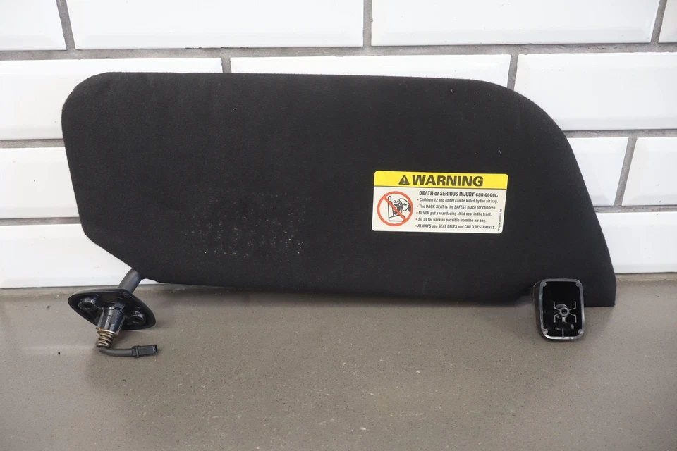 2004 Ford F250 Harley Davidson Crew Cab Sun Visors/Grab Handles (Black 1B) OEM - Image 2 of 4