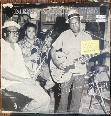 Super Rare Joe Carter and his Chicago Broomdusters - Mean & Evil Blues  - 1976