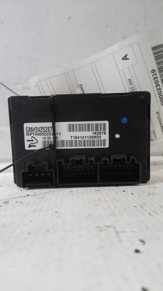 2011 Chevrolet Silverado 2500 Body Control Module OEM 6.0L 173k Miles Foto 2 de 4