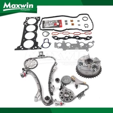 Head Gasket Set Timing Chain Kit VVT Sprocket Fit 05-12 Toyota Tacoma 2.7L