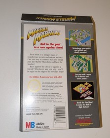 Marble Madness NES - Complete w/box, manual, sleeve - Tested & Working - UK PAL