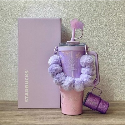 Starbucks Sakura 2026 Cherry Blossom 30oz Double Tumbler + Mini