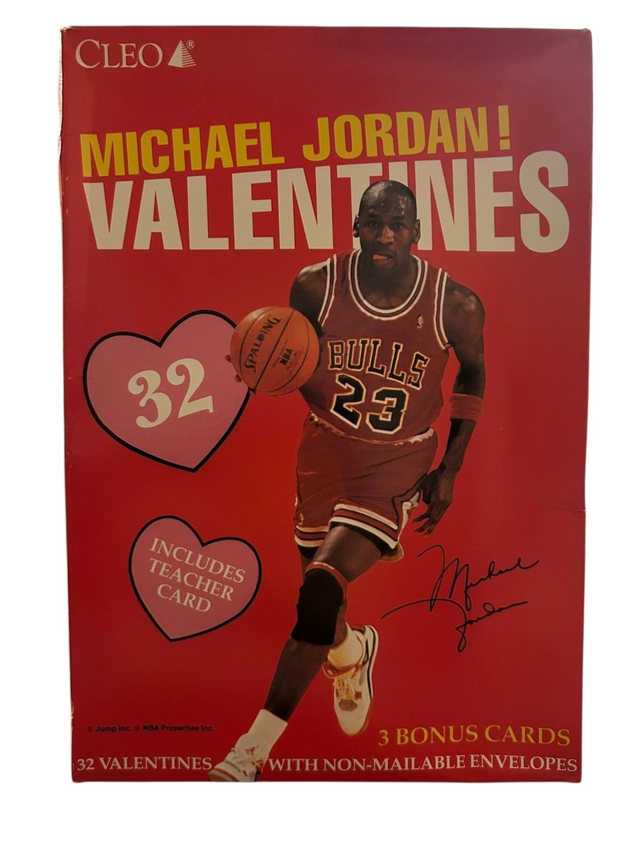 Michael Jordan Chicago Bulls Valentines Cards Sealed Box | eBay