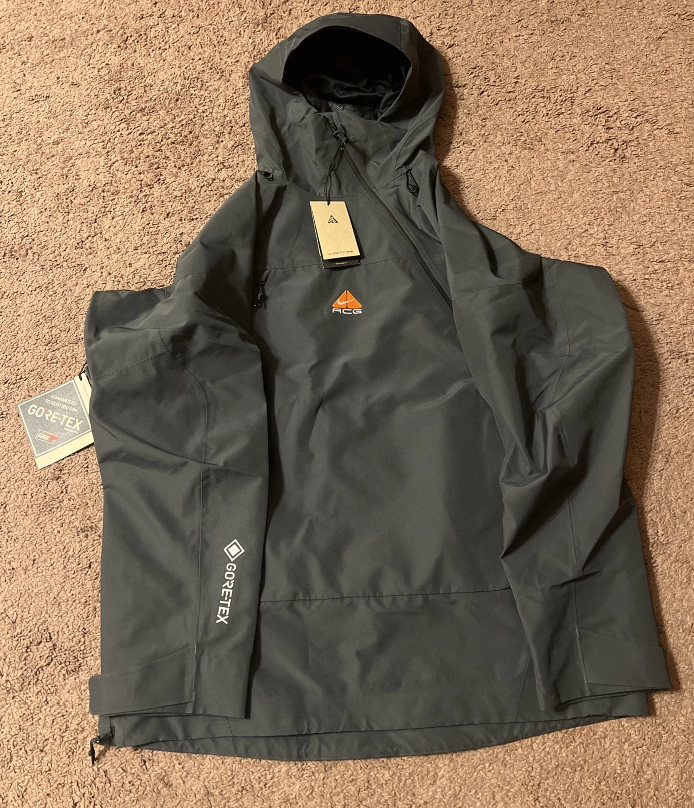 Nike ACG Chena Vortex Storm-Fit ADV Gore-Tex Oversized Jacket FV8891-060 Small