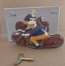 Welby Blechspielzeug Motorrad A033R Racing motor cycle wind up india