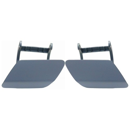 For BMW 740i/750i 2013-2015 Headlight Washer Cover Driver & Passenger Side Pair