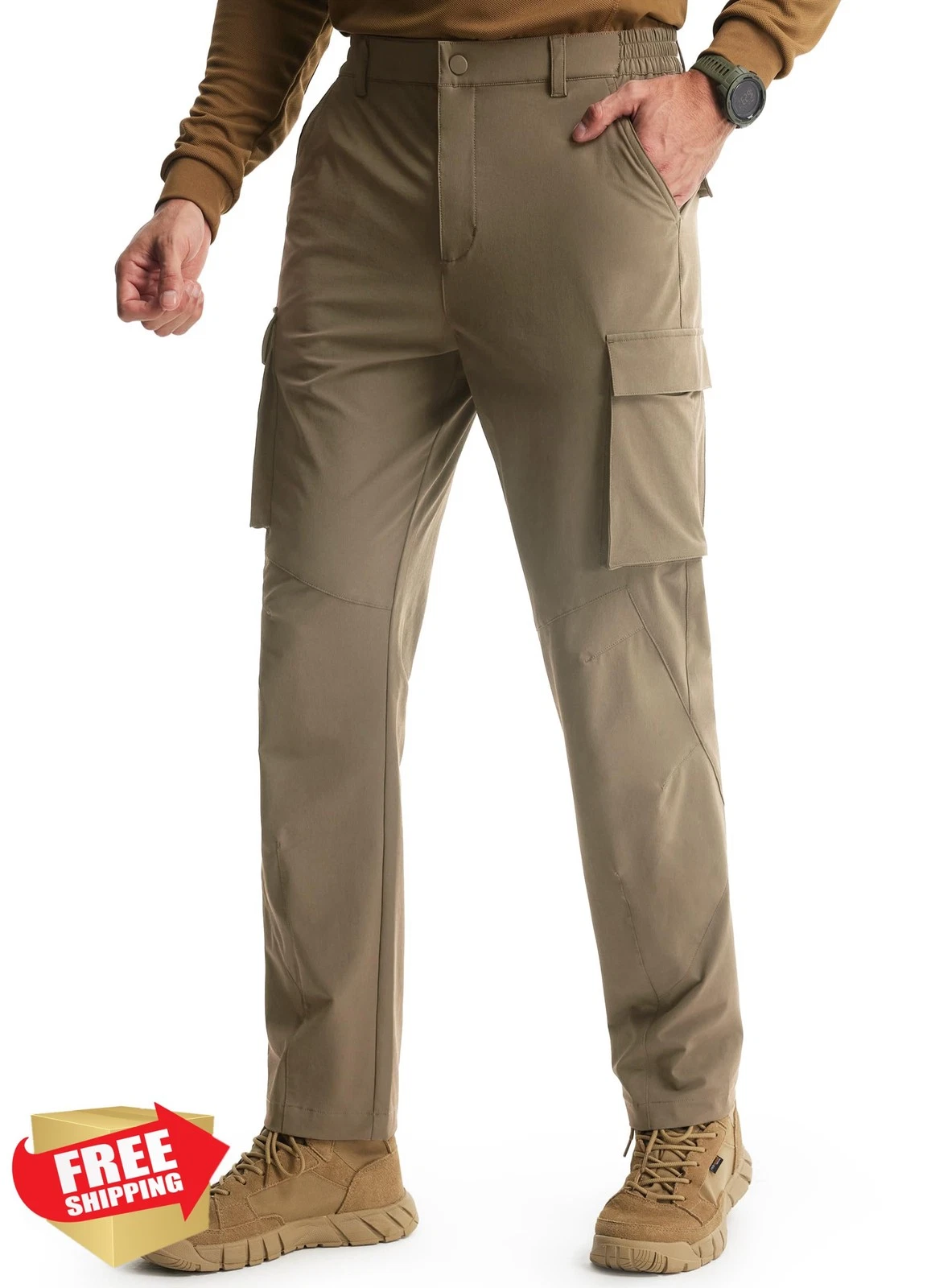 Libin Men's Hiking Pants Quick Dry Water Resistant