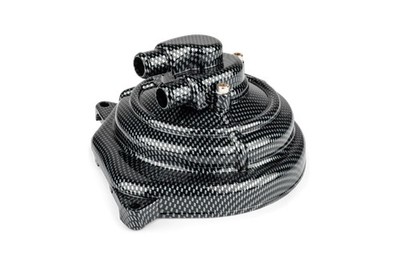 Wasserpumpendeckel STR8 m. Lager Minarelli liegend LC carbon