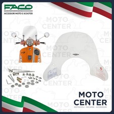CUPOLINO FACO TRASPARENTE PIAGGIO VESPA GTS 125 250 300 (->2019) CON ATTACCHI CR
