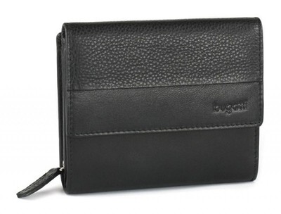 Bugatti Atlanta Women's Zip Wallet, Black