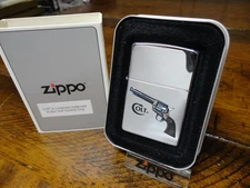 COLT PISTOL PEACEMAKER ZIPPO LIGHTER MINT IN BOX 1997