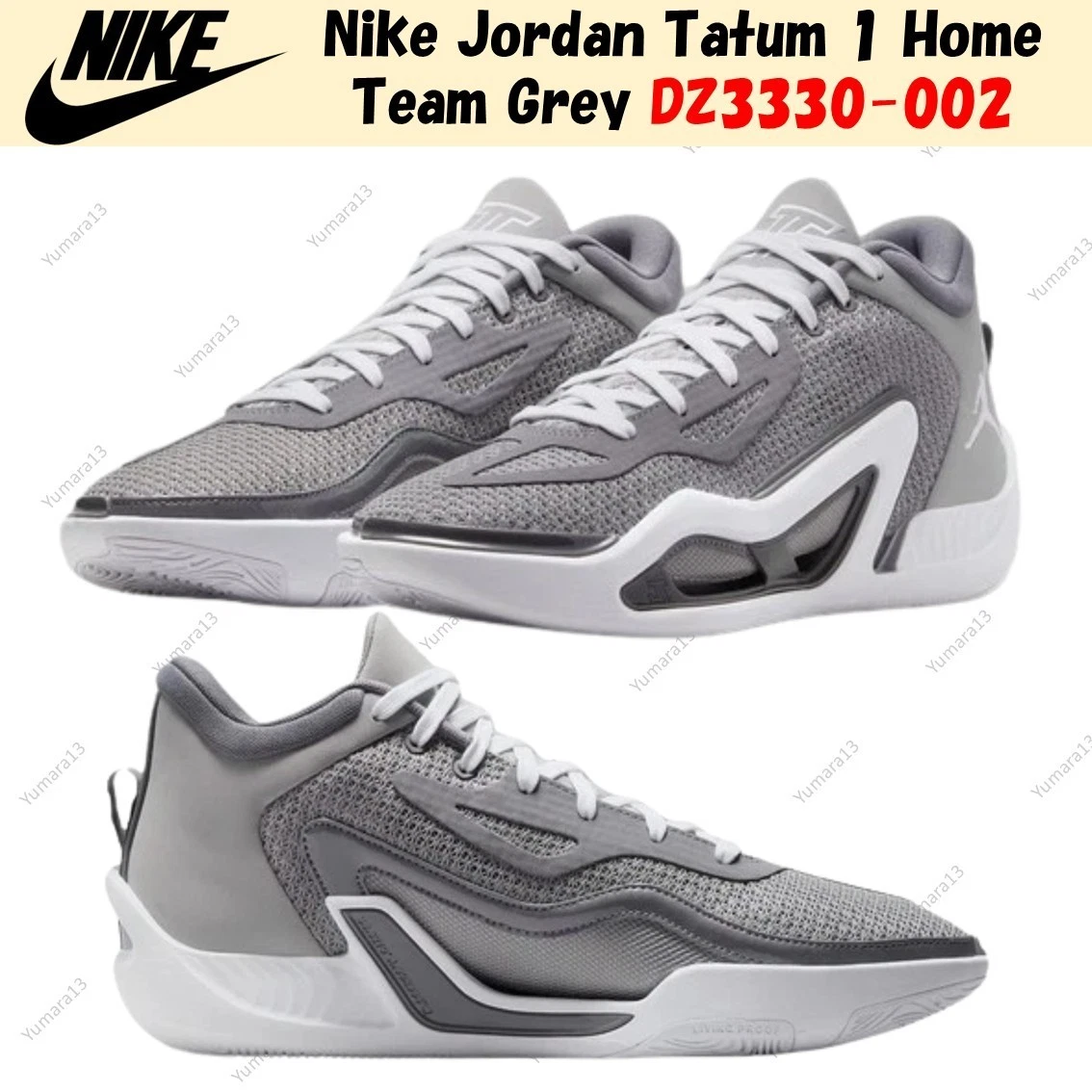 Preços baixos em Jordan Tatum 1 PF Cool Grey | eBay