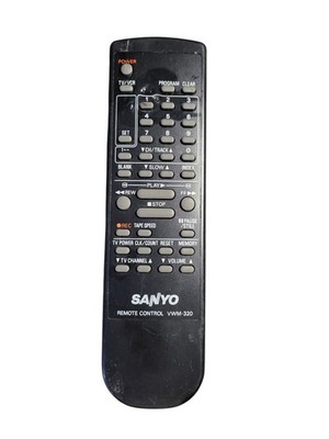 SANYO VCR Player GENUINE Remote Control VWM-320 VWM-350 VWM320 VWM350