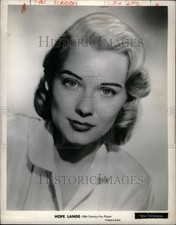 1958 Press Photo Hope Lange Actress - DFPC82661
