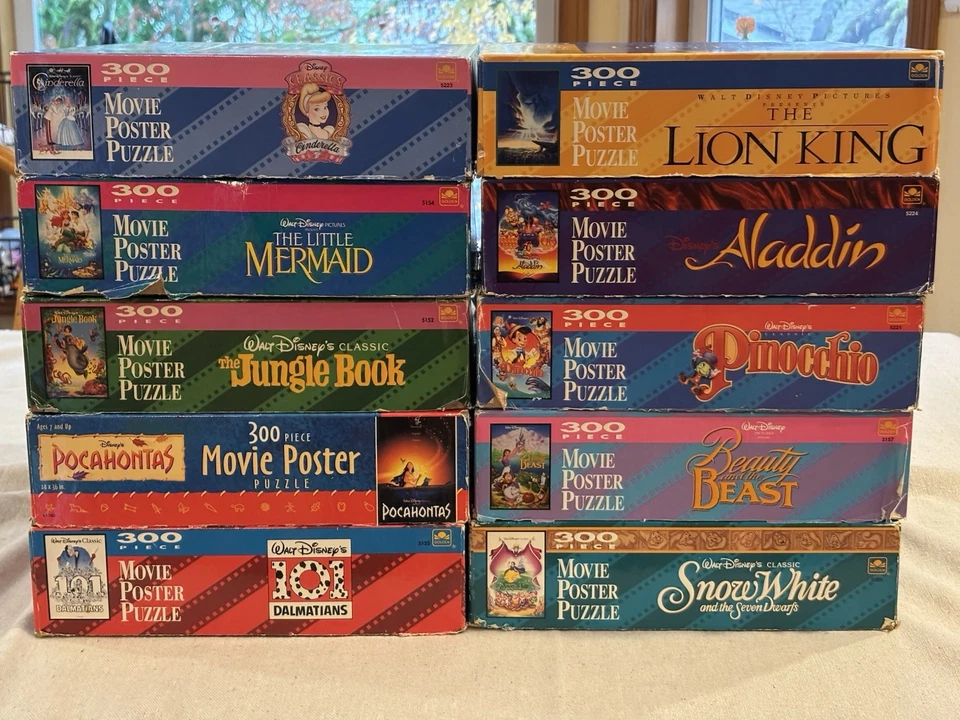 10 pôsteres de filme Walt Disney LOTE 300 peças 24 x 36 - Imagem 2 de 4