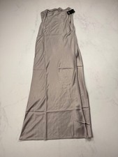 Wild Fable Maxi Dress Dove Gray Modern Classic Statement Piece - Womens S