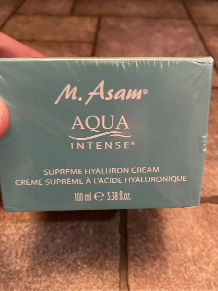 M. ASAM AQUA INTENSE HYALURON RICH CREAM 3.38 FL. OZ Brand New In Box! Sealed - Image 2 of 4