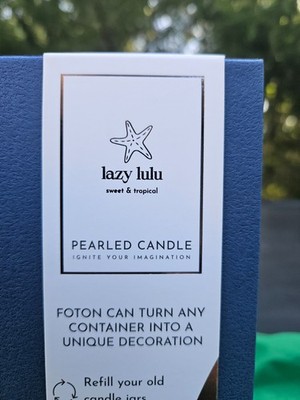 NEW FOTON PEARLED CANDLE LAZY LULU