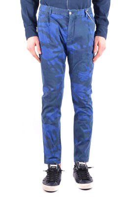 Daniele Alessandrini Blue Pants PT7564