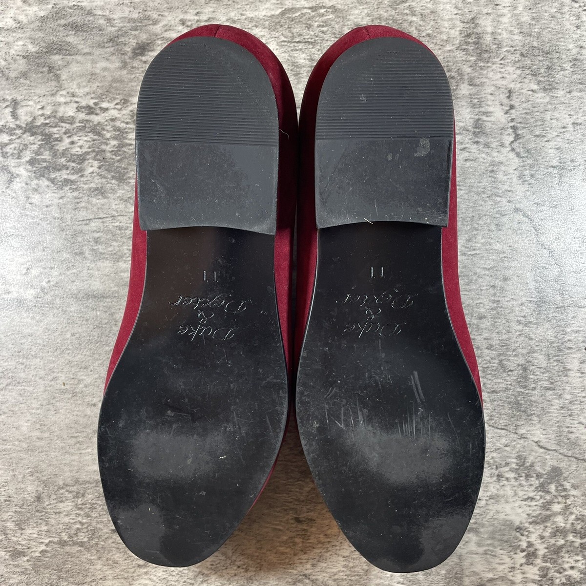 Duke + Dexter Stealth Red Mens Loafers Slip On  Size UK 11/ US 11.5-12 Dexter Loafer Red Casual Shoes for Men for sale | eBay main image 4