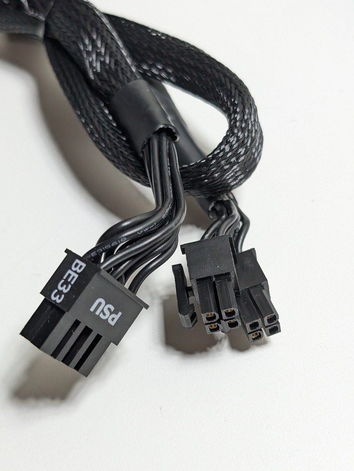 NZXT C650 650 Watt PSU 80+ Gold Modular ATX Power Supply Missing Some