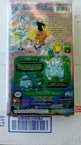 Pokemon Vol. 40: The Johto Journeys - Midnight Guardian (VHS, 2001) - Foto 2 di 2